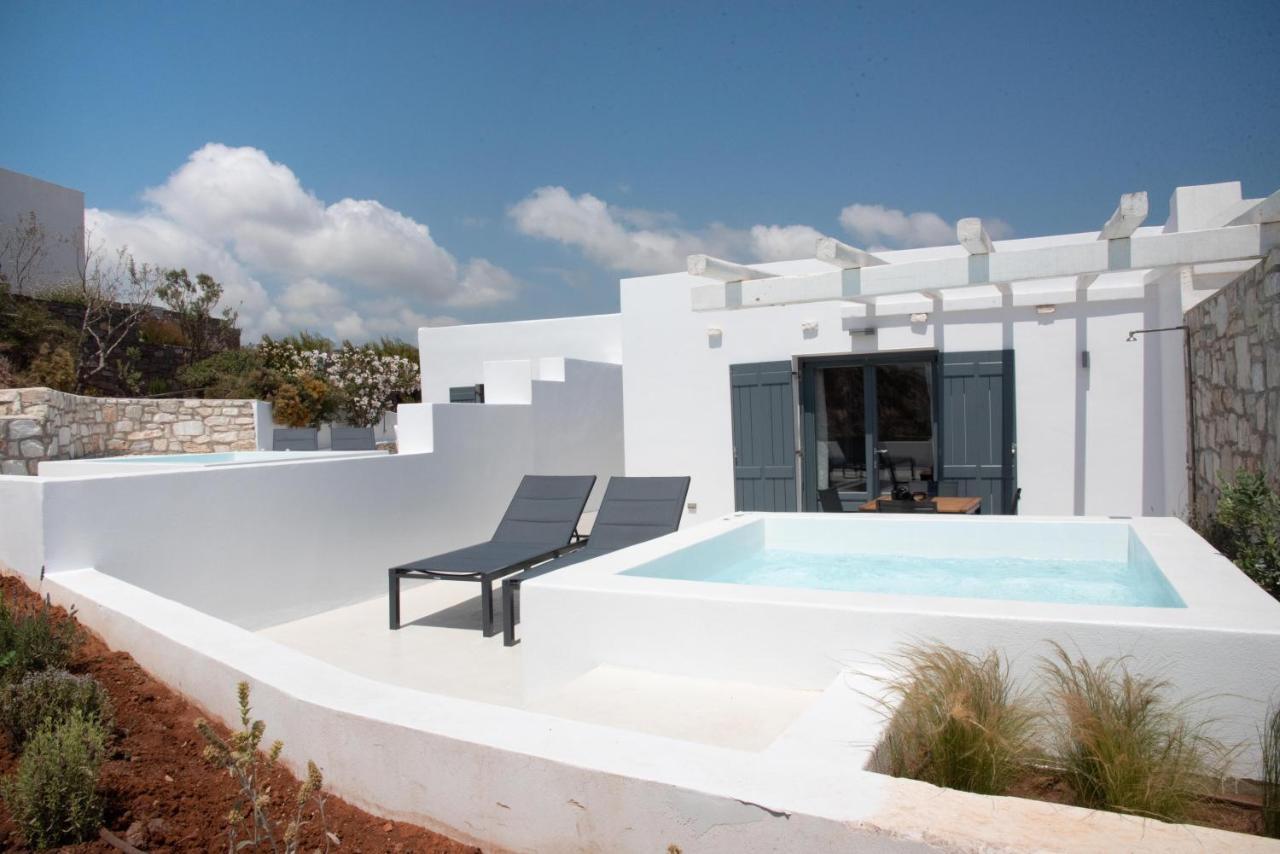 White New 1Bd House With Private Jacuzzi In Isterni Villa Isterni  Exterior photo