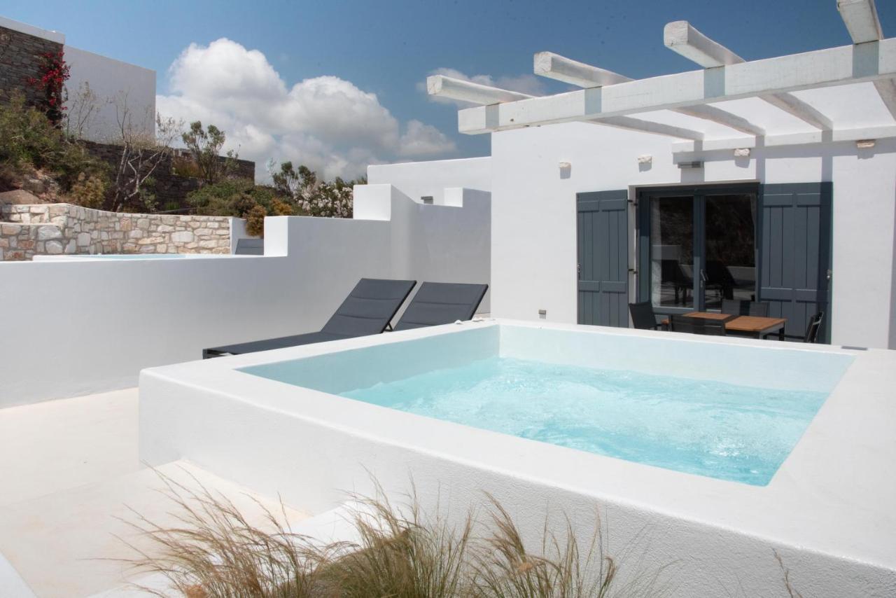White New 1Bd House With Private Jacuzzi In Isterni Villa Isterni  Exterior photo
